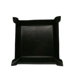 Svuota Tasche In Vera Pelle Vegetale 25x25cm Nero 2 2