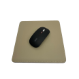 Tappetino Per Mouse In Cuoio Rigenerato 22x22cm Sabbia 1