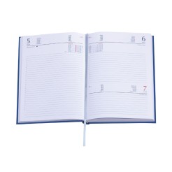 Agenda giornaliera 2026 matra 15x21cm A5 multilingua BLU royal 2 2