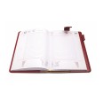 Agenda giornaliera 2026 similpelle chiusura fibbia 15x21cm A5 porta penna 4