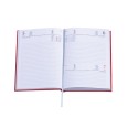 Agenda giornaliera 2026 matra 15x21cm A5 multilingua rossa 2