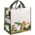 Borsa Shopping In Plastica Formaggi 50 Pz Con Bottone A Chiusura ,doppio Manico 43x45x24 1