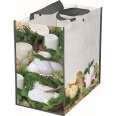 Borsa Shopping In Plastica Formaggi 50 Pz Con Bottone A Chiusura ,doppio Manico 43x45x24 2