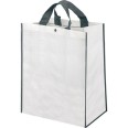 Borsa Shopping In Plastica Scila 50 Pz Con Bottone A Chiusura ,doppio Manico 43x45x24 1