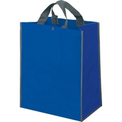 Borsa Shopping In Plastica Scila 50 Pz Con Bottone A Chiusura ,doppio Manico 43x45x24 1 2