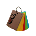 Cartoncini Per Appunti Mini 5,2x7,5 100 Fogli Da 160 Gr In 5 Colori Con Anello Apribile 2