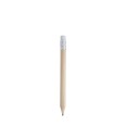 50 Matite Mini In Legno Naturale Grafite Hb 50 Pezzi Con Gommino Colore Naturale 1