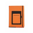 Blocco Notes Con Elastico Tasche Esterne 14,2x20,5cm 2