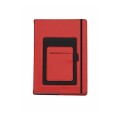 Blocco Notes Con Elastico Tasche Esterne 14,2x20,5cm 5