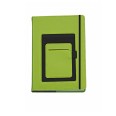 Blocco Notes Con Elastico Tasche Esterne 14,2x20,5cm 6