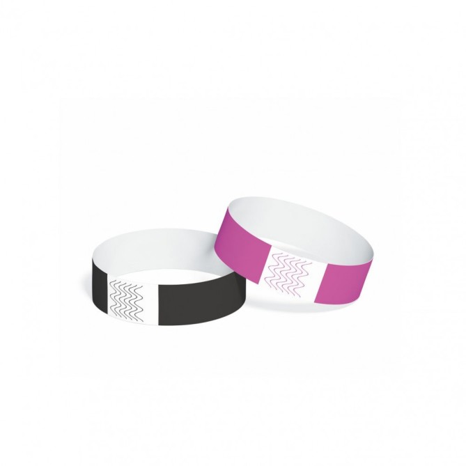 Braccialetto Party Regolabile Al Polso Con Velcro Adesivo 25,5x2cm 500 Pezzi 13