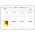 Planning settimanale perpetuo spiralato 30x42cm A3 60fogli 6