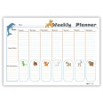 Planning settimanale perpetuo spiralato 21x30cm A4 50fogli school 3