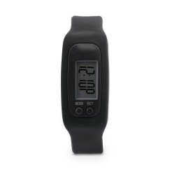 Orologio Multifunzione Con Display Lcd E Cinturino Regolabile In Silicone 1 2