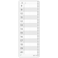 Planning giornaliero perpetuo spiralato 10x30cm orario 15min 120pagine 60fogli 2