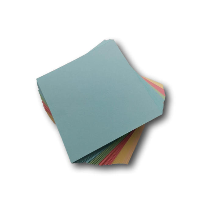 Cubo Carta Per Appunti 10x10 250 Fogli Carta Multicolor 5 Colori Tenui Da 80 Gr Per Ricambio Cubo 2