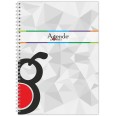 Planning mensile perpetuo 3 colonne spiralato 21x30cm A4 24fogli 4