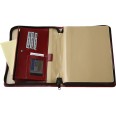 Agenda giornaliera 2026 similpelle con zip 17x24 cm Bordeaux 2