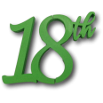 Numero 18 Th In 3d Cake Topper In Polistirene Per Compleanni Ed Aventi 10cm Verde Per Decorazioni Torte 1