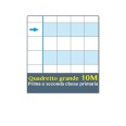 Quaderni Maxi Didattico Per La Dislessia E Disgrafia 10mm 2 Pezzi Quadretto 36 Pagine Da 100 Gr 2