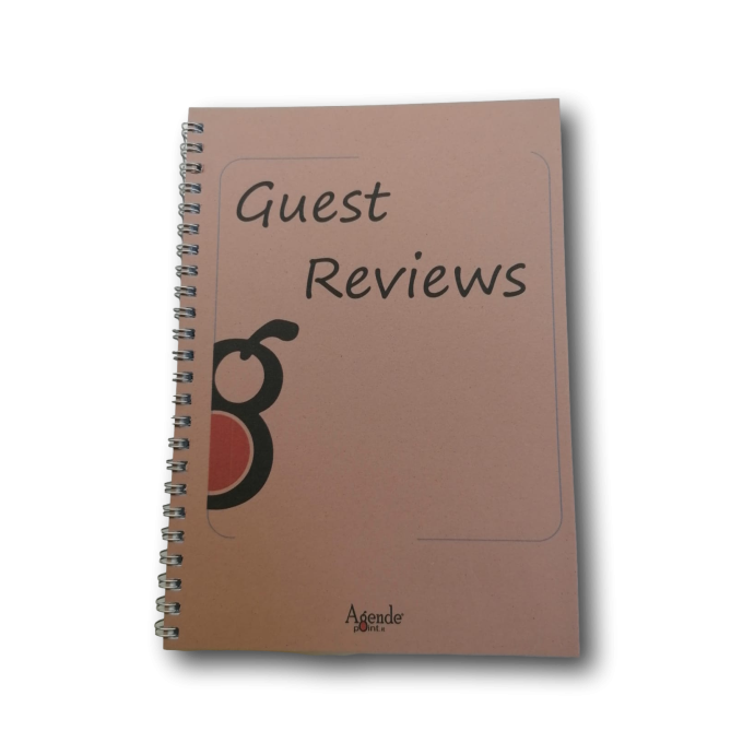 Libro Delle Recensioni Ospiti A5 55 Pagine Da 90 Gr Guest Reviews 3