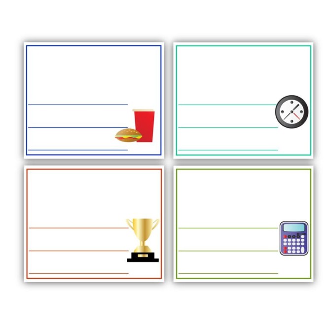 Etichette Adesive Scuola Colorate 70x66 Mm Con Materie Scolastiche 40 Etichette Per Libri Quaderni Materiale Didattico 5