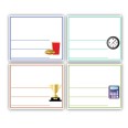 Etichette Adesive Scuola Colorate Personalizzate 70x66 Mm Con Materie Scolastiche 40 Etichette Per Libri Quaderni 5