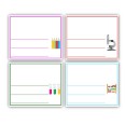 Etichette Adesive Scuola Colorate Personalizzate 70x66 Mm Con Materie Scolastiche 40 Etichette Per Libri Quaderni 6