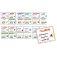 Etichette Adesive Scuola Colorate Personalizzate 70x66 Mm Con Materie Scolastiche 40 Etichette Per Libri Quaderni 7