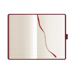 Taccuino Notes 9x14 Carta Avorio A Righe Copertina Rigida Con Elastico 3 2