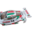 Carrozzeria Dtm In Lexan Trasparente 1/10 Base Non Verniciata Passo 190 Con Adesivi E Supporti Alettone 6