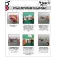 Simbolo Disabile Toilet Adesivo 15cm 5