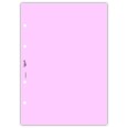 Ricambio agenda organizer rubrica 21x30cm A4 80gr 4fori 125fogli 5colori 4