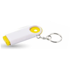 Portachiavi Con Gettone Per Carrello Spesa E Doppio Led 2 Pezzi Colore Assortito 2 2