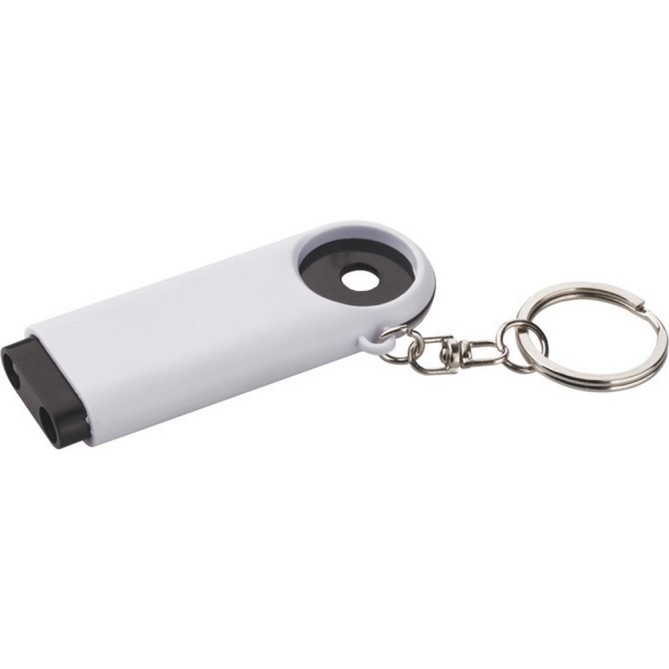 Portachiavi Con Gettone Per Carrello Spesa E Doppio Led 2 Pezzi Colore Assortito 4