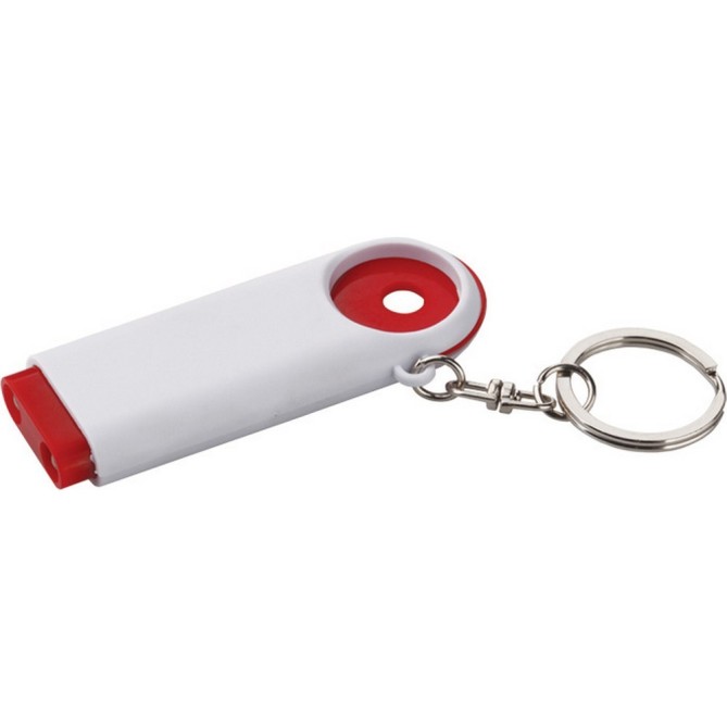 Portachiavi Con Gettone Per Carrello Spesa E Doppio Led 2 Pezzi Colore Assortito 6