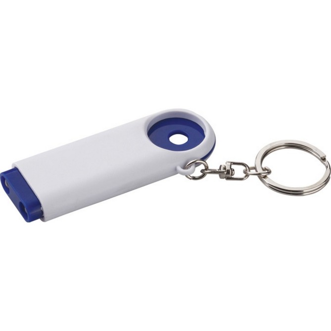 Portachiavi Con Gettone Per Carrello Spesa E Doppio Led 2 Pezzi Colore Assortito 7