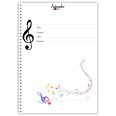 Quaderno Maxi Pentagrammato Spiralato Per Musica 21x30 50 Fogli Quaderno Scuola 5