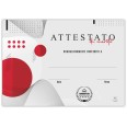 Attestato Di Merito Generico A4 21x30 Grigio Da 300gr 1