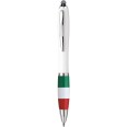 Penna Sfera Touch Tricolore In Plastica. Fusto Bianco Pezzi 100 1