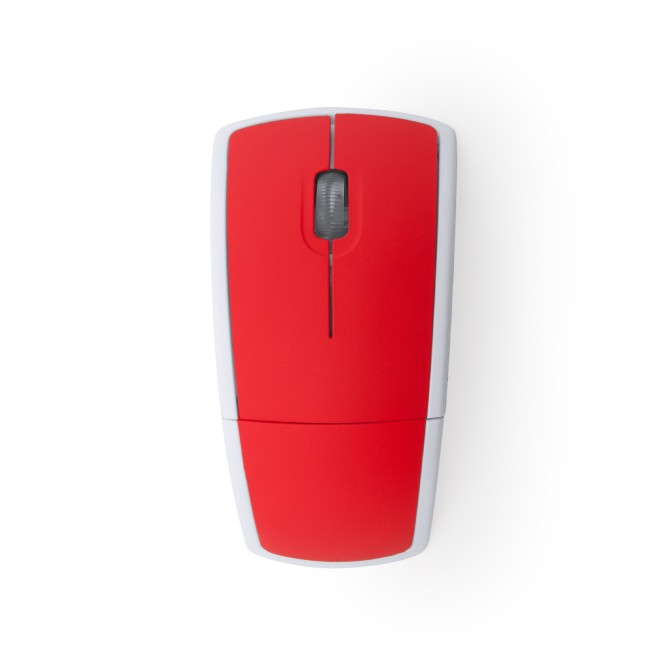 Mouse Wireless Pieghevole Con Sensore Ottico Di Precisione 4