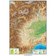 Cartina Regionale 21x30 Piemonte Geografica Fisica Politica Plastificata Lucida Per Uso Scolastico 1