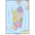 Cartina Regionale 21x30 Sardegna Geografica Fisica Politica Plastificata Lucida Per Uso Scolastico 2