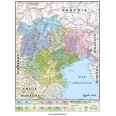 Cartina Regionale 21x30 Triveneto Geografica Fisica Politica Plastificata Lucida Per Uso Scolastico 2