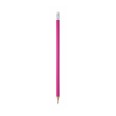 Matita In Legno Rotonda Fuxia Con Gommino Bianco Dimensionicm. 18 Pezzi 200 1