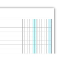 Ricambio agenda organizer rubrica 21x30cm A4 90gr 4fori 50fogli 2 2