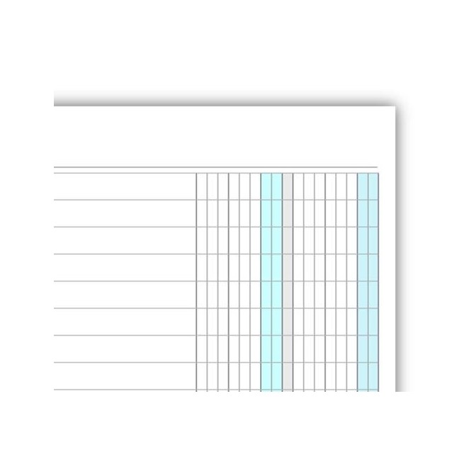 Ricambio agenda organizer rubrica 21x30cm A4 90gr 4fori 50fogli 1