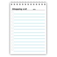 Taccuino Tascabile Shopping List Per La Lista Della Spesa 10x7cm 50 Fogli 2 Pezzi 1