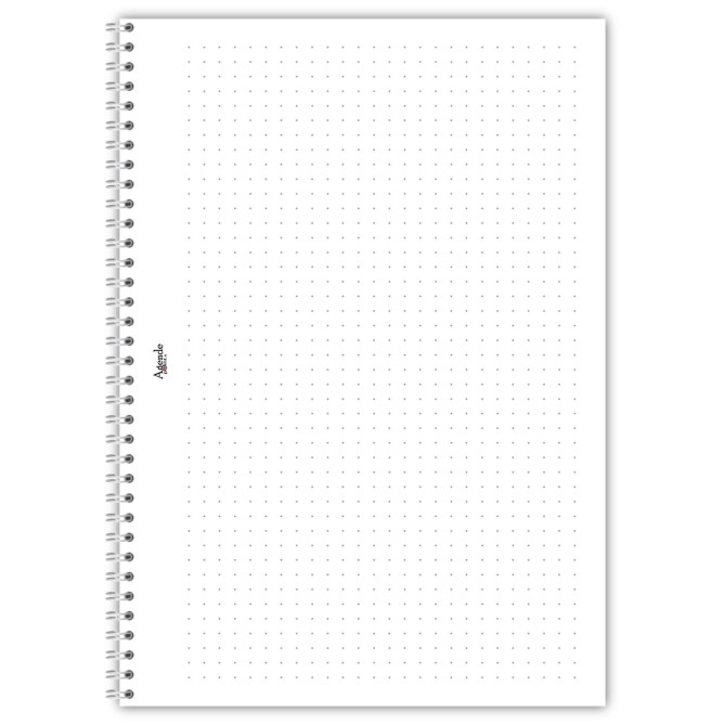 Taccuino Mini Puntinato Per Appunti Dots Grid A6 10x15cm 50 Fogli 2 Pezzi 2