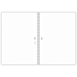 Taccuino Mini Puntinato Per Appunti Dots Grid A6 10x15cm 50 Fogli 2 Pezzi 4 2